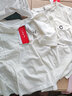 紅蜻蜓短袖T恤女2025年夏季新款衫女士洋氣設計感拼接百搭顯瘦棉線(xiàn)上衣 白色短袖 L 【建議 110~119斤】 曬單實(shí)拍圖
