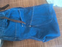 馬登工裝重磅水洗伐木牛仔褲男廓形收褶多口袋闊腿褲男士休閑長(cháng)褲子秋 牛仔藍 S 曬單實(shí)拍圖