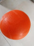 红双喜充气软实心球推荐中考标准体育训练专业比赛男女橡胶铅球学生可用 2kg 橙色+气针网兜 实拍图