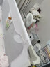 M-CASTLE婴儿床围栏宝宝床上防摔护栏儿童床边防掉床挡板防夹伤无缝防窒息 山岩 单面装 2.0米 实拍图