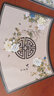 南柯一夢(mèng) 扇形餐墊圓桌新中式中國風(fēng)防水防油隔熱酒店碗餐具墊防燙西餐桌墊 蝶戀花 曬單實(shí)拍圖