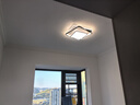雷士（NVC）led高顯智能吸頂燈俏影客廳大燈臥室餐廳燈全屋燈飾燈具套餐 高顯柔光大瓦數-四室兩廳搭風(fēng)扇 曬單實(shí)拍圖