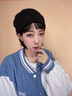 Charm Kendo毛線(xiàn)帽子女秋冬百搭韓版針織帽保暖男女同新年禮物送女生禮盒 送女朋友實(shí)用老婆 黑色 曬單實(shí)拍圖