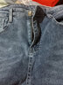 菲尼東爵中國刺繡牛仔褲男修身小直筒春秋款潮流休閑風(fēng)高端潮牌男士褲子 騎-A801藍(lán)色933 30 曬單實拍圖