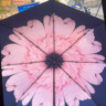 C'mon 防晒太阳伞五折遮阳伞女防紫外线口袋伞晴雨伞 胭脂粉五折伞 实拍图
