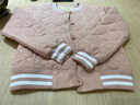棉奇熊兒童棉服秋冬季女童校服神器棉衣內膽加厚保暖套裝內穿男棉襖上衣 X013粉色-上衣【羊毛蠶絲保暖】 120 【建議身高110-120CM】 曬單實(shí)拍圖
