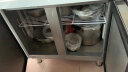志高（CHIGO）冷藏工作台商用操作台冰柜保鲜工作台厨房操作台奶茶设备平冷水吧台卧式冰箱冰柜冷柜冷藏柜 隐藏黑把手款-1.2*0.6（冷冻） 实拍图