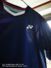 YONEX刺绣款尤尼克斯yy羽毛球服速干透气俱乐部团购套装比赛团队110498 男套装 110498深蓝+9044黑 短裤 M 实拍图