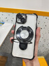 PD適用于蘋(píng)果17ProMax手機殼iPhone16pro保護殼magsafe磁吸支架充電蘋(píng)果12/3/4/5抖音同款手機殼磁吸 【黑色】磁吸露標支架+四角防摔氣囊殼 iPhone 13 曬單實(shí)拍圖