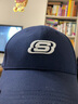 斯凱奇（Skechers）男女同款休閑鴨舌帽情侶棒球帽百搭休閑帽子 藏青色/002Z 均碼 曬單實(shí)拍圖
