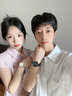 梭倫（SOLLEN）情侶手表一對全自動(dòng)機械表防水夜光學(xué)生七夕送男女友情人生日禮物 【就近倉發(fā)貨】網(wǎng)帶玫黑SL-522【升級加強版】 曬單實(shí)拍圖