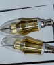雷士（NVC）LED灯泡尖泡 5瓦E14小螺口 光源节能灯 暖白光4000K 5只装 实拍图