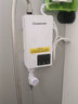 長(cháng)虹（CHANGHONG）長(cháng)虹電熱水器即熱式 家用小廚寶 恒溫省電速熱 熱水器防電墻 防漏電熱水寶 淋浴洗澡神器 5500W 臺下式【漏保開(kāi)關(guān)】 曬單實(shí)拍圖