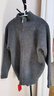 皮爾卡丹（pierre cardin）高領(lǐng)羊毛絨開(kāi)衫女寬松拉鏈純色長(cháng)袖毛衣外套加厚針織羊毛衫春秋新 深灰色 均碼 80-140斤可穿 曬單實(shí)拍圖