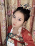 帛雷斯諾漢服面紗古風(fēng)掛耳女生夏季長(cháng)流蘇面紗古裝配飾頭飾超仙氣發(fā)飾面紗 面簾金色(可調節長(cháng)度) 曬單實(shí)拍圖