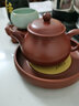 鑫祥勢(shì)宸宜興原礦紫砂壺名家單芳全手工制作大紅袍潘壺經(jīng)典傳統(tǒng)器型泡茶壺 曬單實(shí)拍圖