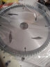 許諾木工鋸片7寸免漆板專(zhuān)用生態(tài)板梯平齒超薄細齒圓盤(pán)合金鋸片切割片 7寸80齒【交替齒】 曬單實(shí)拍圖