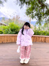 mlgt kids童裝兒童羽絨服冬季新款女童保暖外套小女孩衣服女寶寶外衣 紫色 100 cm 曬單實(shí)拍圖