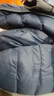 雅鹿【90鴨絨】輕薄羽絨服男士短款輕便保暖休閑立領(lǐng)秋冬防寒羽絨外套 曬單實(shí)拍圖