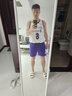 耐克NBA官方-湖人隊勒布朗詹姆斯男球衣速干籃球服夏季DO9530-505 湖人/詹姆斯速干球衣（白色） XL 曬單實(shí)拍圖