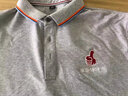BOSIDING工作服短袖t恤定制印字logo刺繡企業(yè)團體活動(dòng)車(chē)間廠(chǎng)服polo衫工裝 6880藏青 XL (175) 曬單實(shí)拍圖