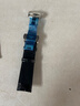 天梭杜魯爾手表帶 男真皮適用T099408表鏈T099407 T068427風(fēng)度系列T127407A 黑皮黑線-蝴蝶扣銀色 21-18mm 曬單實(shí)拍圖