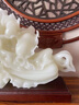 莫尼森  MOREISAN天然玉石玉白菜擺件客廳辦公室玄關(guān)酒柜擺設(shè)店鋪公司開業(yè)禮物禮品 天然玉石白菜(長25厘米*重7斤) 曬單實拍圖