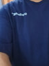 杉努（SHANNU）短袖t恤男士夏季大碼衣服韓版青年學(xué)生純棉體恤半袖純色內(nèi)搭男裝 102深灰 5XL 曬單實(shí)拍圖