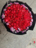 来一客520情人节红玫瑰生日花束鲜花速递同城配送全国表白求婚礼物 99朵红玫瑰女神款 实拍图