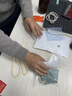 彩荷白玉菩提根高密自然順白男女手鏈手串散珠 素珠裸珠108顆佛珠禮物 桶珠-11*8mm 曬單實拍圖