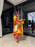 孫悟空衣服美猴王孫悟空cos服齊天大圣孫悟空演出服西游記cos服 美猴王衣服+七件套 下單備注鞋碼 140 適合身高135-145 曬單實(shí)拍圖