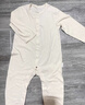 babylove嬰兒連體衣春秋季男女寶寶中開哈衣居家爬服無骨睡衣秋衣松間明月 松間明月 80cm 曬單實拍圖