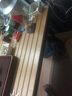 鐵之韻（TZY）戶外桌椅庭院花園露天別墅室外塑木防水防曬防腐陽臺休閑桌椅組合 黑色腳一桌四椅(140*70*75cm) 曬單實拍圖