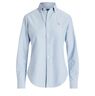 Polo Ralph Lauren 拉夫勞倫【七夕禮物】女裝 經(jīng)典版棉牛津布襯衫RL24233 400-藍(lán)色 S (4) 曬單實(shí)拍圖