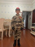 小憨鹿兒童工作服警察服男童黑貓警長(cháng)衣服男孩生日禮物特種軍兵套裝夏 鞋子 130 cm 曬單實(shí)拍圖