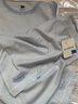 麗嬰房（Les enphants）男女童夏季純棉背心套裝素色睡衣套裝家居服套裝夏季 藍(lán)色 150 cm/12歲 曬單實(shí)拍圖