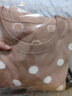 深呼吸DEEP BREATH女裝圓領(lǐng)提花波點(diǎn)羊毛針織衫毛衣A300659 粉 M (3碼) 曬單實(shí)拍圖