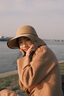 COYOJOR希遙家草帽女夏海邊大帽檐度假法式赫本風(fēng)防曬帽遮陽帽時(shí)尚可折疊帽子 本草米 【贈防風(fēng)繩】M(56-58cm) 曬單實(shí)拍圖
