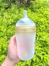 KAIR新生兒奶瓶0-9個(gè)月以上 防脹氣奶瓶 嬰兒奶瓶 寶寶硅膠奶瓶防摔 【奶瓶刷】奶白色 曬單實(shí)拍圖