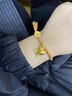 金悅名黃金盤(pán)纏手鏈女新款足金999福袋手繩碎金子手串七夕情人節送女友 福袋碎金子盤(pán)纏手鏈 金重約3.3g 曬單實(shí)拍圖