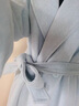 皮爾卡丹（pierre cardin）專柜呢子大衣女秋冬毛呢大衣2022年外套新款赫本風(fēng)小個(gè)子中長(zhǎng)款溫 奶藍(lán)色 S 曬單實(shí)拍圖