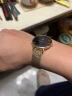 丹尼尔惠灵顿（DanielWellington）dw手表女 流金女士手表简奢石英欧美腕表 生日礼物送女友 32mm玫边黑盘玫金钢带-DW161 实拍图