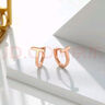 潮宏基 至簡(jiǎn)U型18K金耳環(huán)女士玫瑰金彩金耳飾送女友生日禮物 單只款 曬單實(shí)拍圖