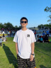 NODE SPORTS聯(lián)名短袖t恤男士夏季新款簡(jiǎn)約圓領(lǐng)打底衫男休閑百搭上衣服 白色(H) 2XL （建議145-165斤） 曬單實(shí)拍圖