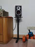 銀魚(yú) 監聽(tīng)音箱架5英寸6英寸7英寸8英寸落地可升降錄音棚消音室HIFI環(huán)繞音箱腳架桌面音響支架家用 三爪基座自鎖款一個(gè) 曬單實(shí)拍圖
