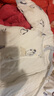 童泰（TONGTAI）嬰兒上衣秋冬季夾棉寶寶衣服兒童家居服內衣男童女童純棉外套 灰色 90 cm 曬單實拍圖