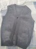 北極絨開(kāi)衫馬甲男羊毛背心毛衣坎肩男士毛線(xiàn)針織毛馬夾無(wú)袖開(kāi)襟毛衫內搭保暖男式休閑大碼砍肩春秋中厚款馬掛 新中灰【普通厚度】 M (100-120斤) 曬單實(shí)拍圖