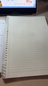 馬卡龍活頁本筆記本本子b5的可拆卸活頁筆記本a4初中生專用高中生a5錯題本學(xué)生線圈本扣環(huán)記事本日記本 A4橫線1本｜透明（送1本替芯） 曬單實拍圖