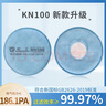 松工（songgong）KN100防塵口罩 刷噴漆面罩面具 沙粉塵口面罩過(guò)濾器 呼吸道保護  8000 濾棉一對 曬單實(shí)拍圖