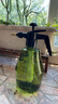 安賽瑞 噴壺澆花水壺噴霧器噴水壺氣壓式灑水噴壺 墨綠 1.5L 5J00421 曬單實(shí)拍圖